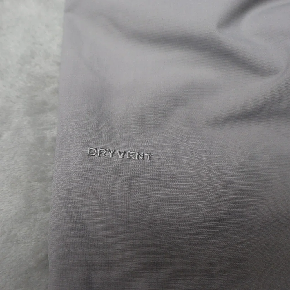 North‎ Face Jacket Mens Medium Grey Lone Peak Waterproof Wind Rain 3in1 Shell